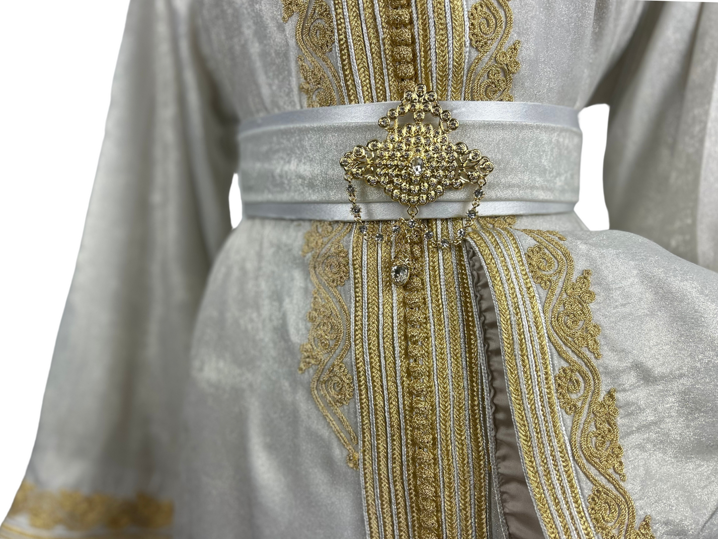 Caftan Saada white